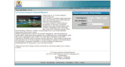 Desktop Screenshot of 13coinsairportgrandresort.hostel.com