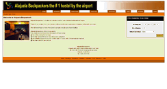 Desktop Screenshot of alajuelabackpackers.hostel.com