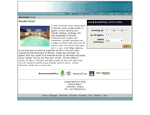 Tablet Screenshot of ameliesantorini.hostel.com