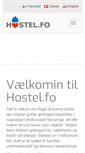 Mobile Screenshot of hostel.fo