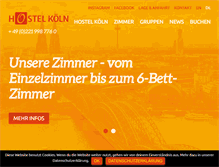 Tablet Screenshot of hostel.ag